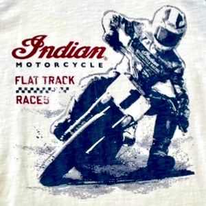 Medium sized Indian Motorcycle t-shirt.